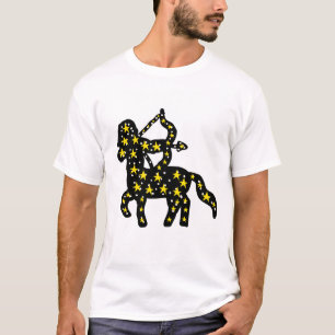 Galaxie Schütze Zodiac-Symbol – Kosmischer Schütze T-Shirt