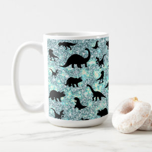 Galaxie Silhouette Kaffeetasse