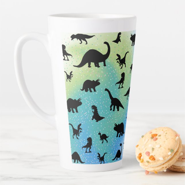 Galaxie Silhouette Milchtasse (Beispiel)