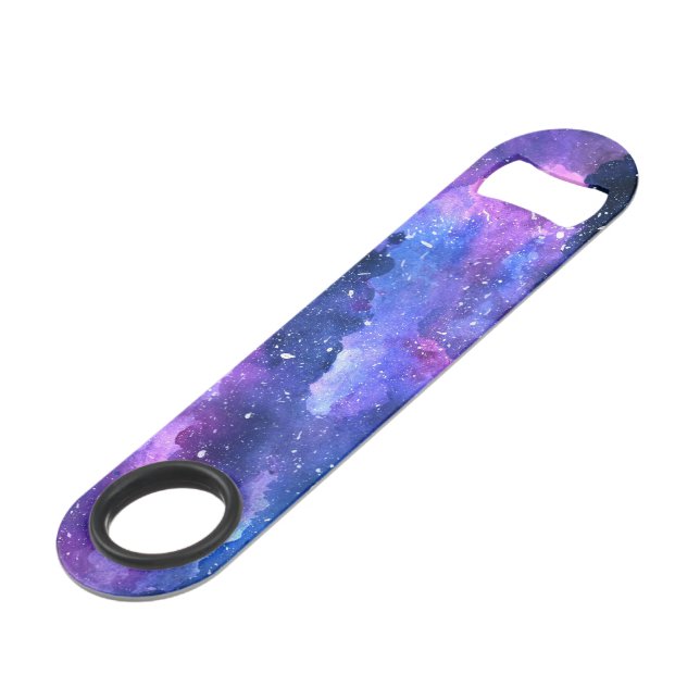 Galaxie Speedflaschenöffner (Vorderseite Schrägansicht)