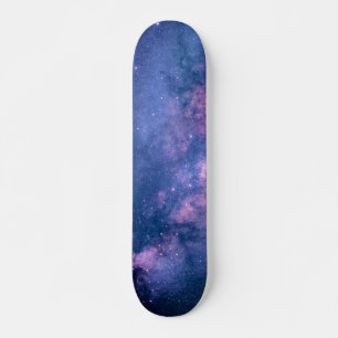 Galaxie Sterne Universum Himmel Blau Raum Kosmisch Skateboard