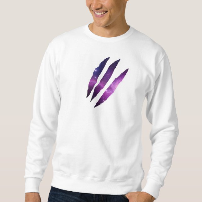 Galaxie-Sweatshirt Sweatshirt (Vorderseite)