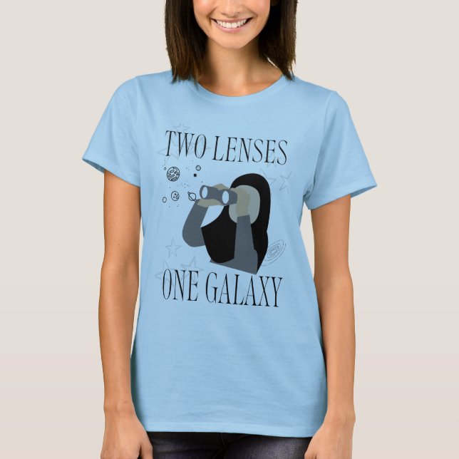 Galaxie T-Shirt (Vorderseite)
