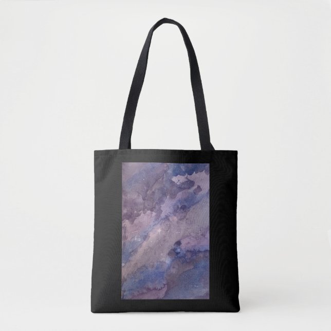 Galaxie-Tasche mit Grenze Tasche (Vorderseite)