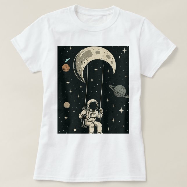 Galaxie-Thema für Shirt (Design vorne)