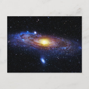 Galaxie unbekannt postkarte