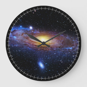Galaxie-Unbekanntes Große Wanduhr