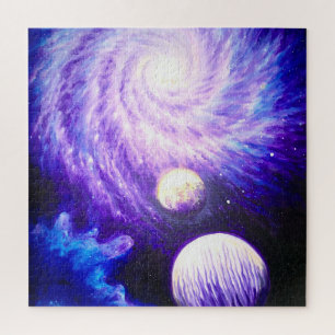 Galaxie und Planeten