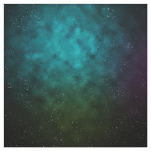 Galaxie-und Raum-Muster Stoff