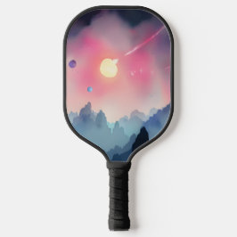Galaxie, Universum, Sterne, Weltraum Pickleball Schläger