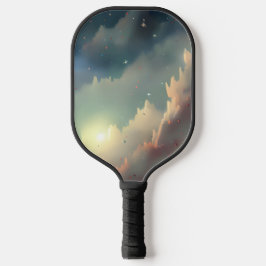 Galaxie, Universum, Sterne, Weltraum Pickleball Schläger