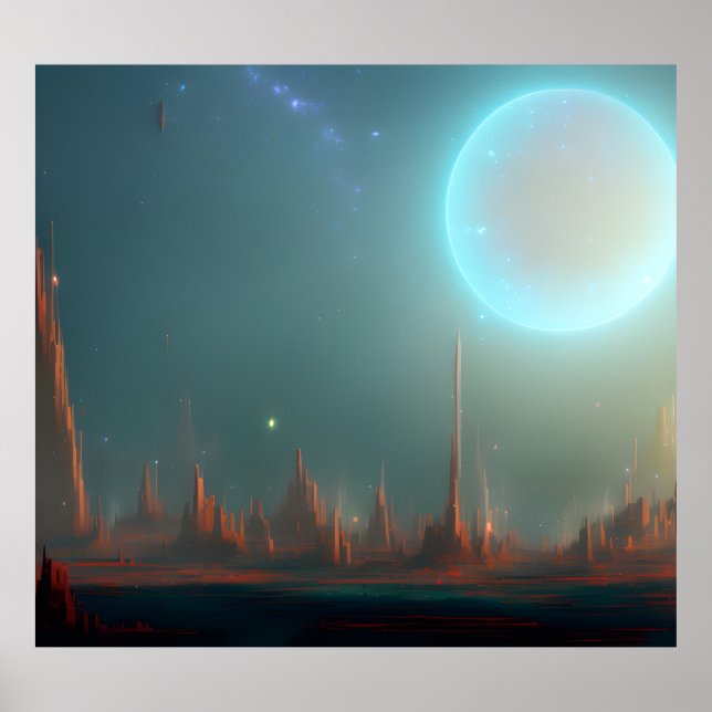 Galaxie, Universum, Sterne, Weltraum Poster (Vorne)