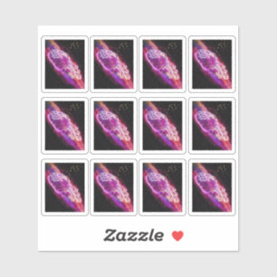 Galaxie Wassermann Sternbild Tierkreiszeichen Aufkleber