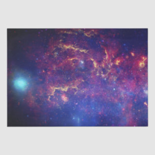 Galaxie Weltraum Himmel Sterne Himmelskörper Blau Seidenpapier