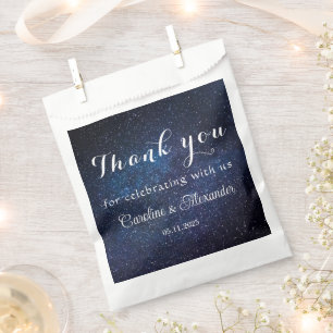 Galaxie Weltraum Himmelsnacht Hochzeit Geschenktütchen