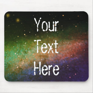 Galaxie Weltraum Nebel Nachthimmel Personalisiert Mousepad
