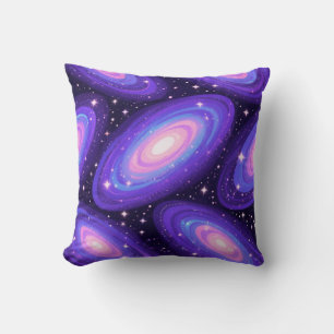 Galaxie-Wirbel Muster Dreamy Cosmic Nebel Design Kissen