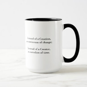 Galaxie-Zusammenstoß-Tasse mit Zitat Tasse