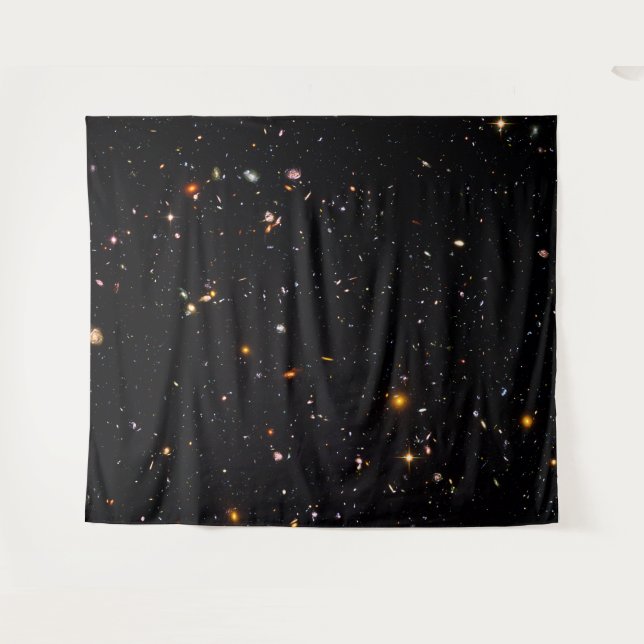 Galaxien des Sternuniversums Wandteppich (Vorderseite (Horizontal))