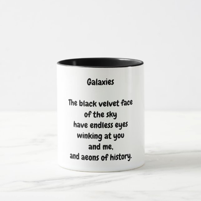 Galaxien Kaffeetasse (Zentrum)