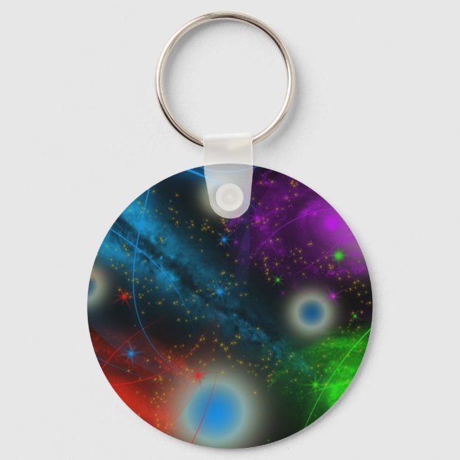 Galaxien Schlüsselanhänger (Vorderseite)
