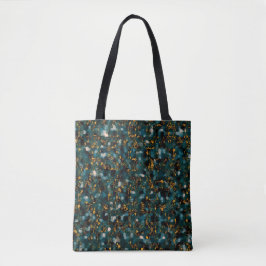 Galaxies Black Blue & Copper Tasche