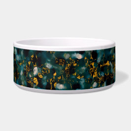 Galaxies Black Blue & Gold Napf