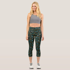 Galaxies Capri Leggings