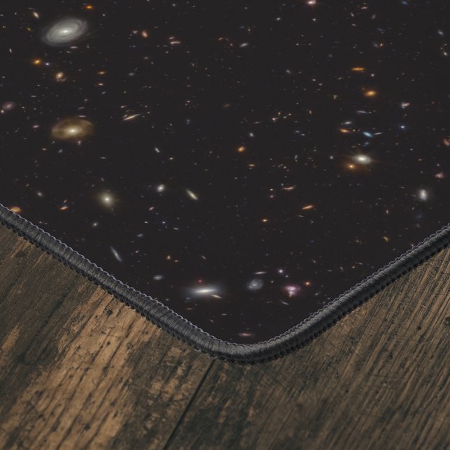 Galaxies de l'espace profond Noir Ordinateur de bu (Deep Space Black Desk Pad: Explore the Cosmos from Your Desk! 🌌🖥️)