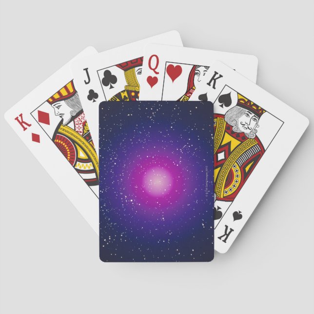 Galaxy 3 spielkarten (Rückseite)