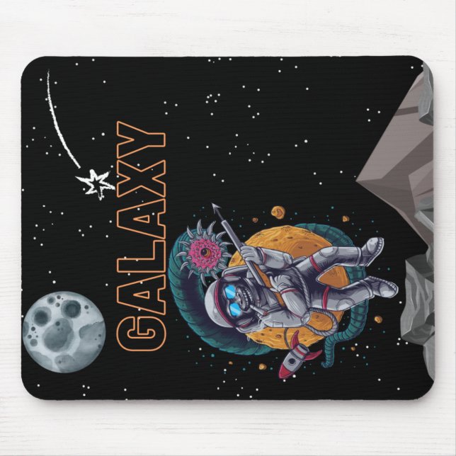 GALAXY-Affe Mousepad (Vorne)