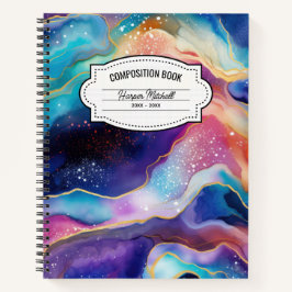 Galaxy Agate-KomprimierungsNotebook Notizbuch
