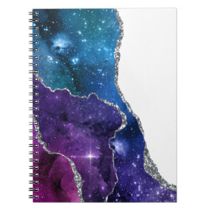 Galaxy Agate Series Design 23 Notizblock