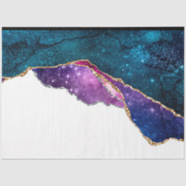 Galaxy Agate Series Design 6 Seidenpapier