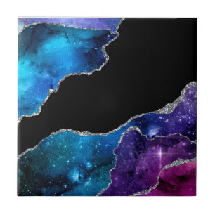 Galaxy Agate Series Design 9 Fliese