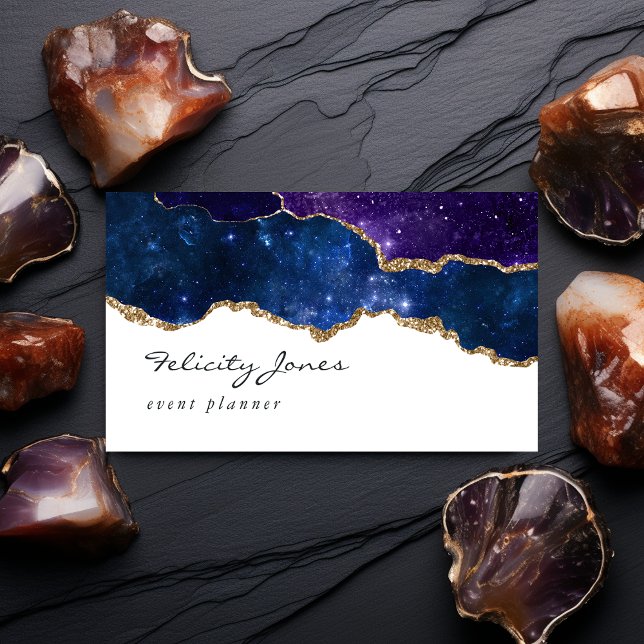 Galaxy Agate Stone Visitenkarte (Von Creator hochgeladen)