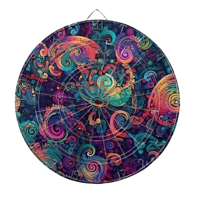 Galaxy Art Dartboard Dartscheibe (vorne)