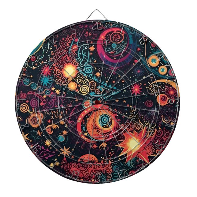Galaxy Art Dartboard Dartscheibe (vorne)