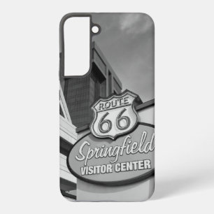 Galaxy Bienvenue À Springfield Grayscale Samsung Coque