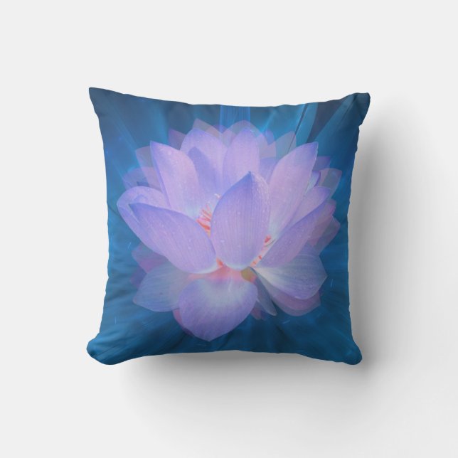 Galaxy-Blume-Kopfkissen Kissen (Vorderseite)
