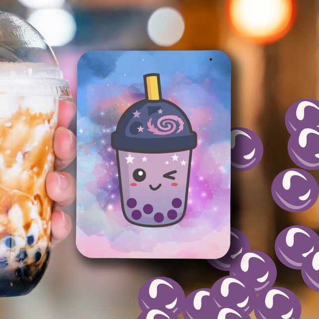 Galaxy Boba Tea Magnet (Von Creator hochgeladen)