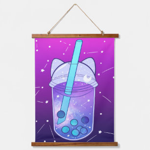 Galaxy Boba Wall Wandteppich Mit Holzrahmen