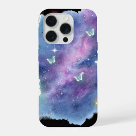 Galaxy Butterfly Phone Case iPhone 15 Pro Hülle