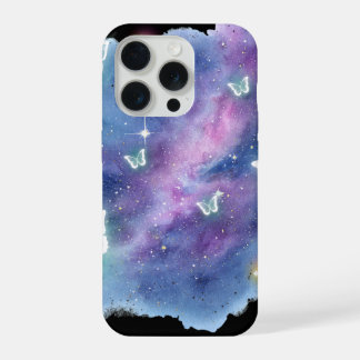 Galaxy Butterfly Phone Case iPhone 15 Pro Hülle