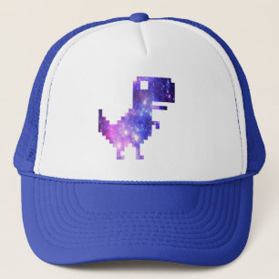 Galaxy Chrome T-Rex Truckerkappe