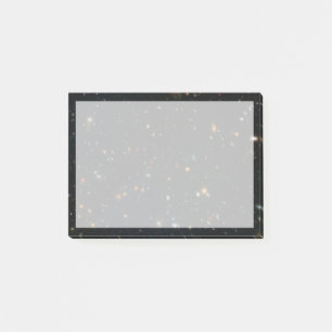 Galaxy Cluster Abell 370 Parallelfeld. Post-it Klebezettel