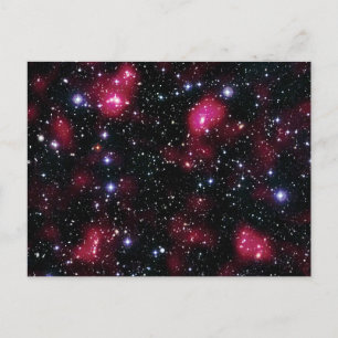 Galaxy Cluster Abell 901/902 Hubble Space Foto Postkarte