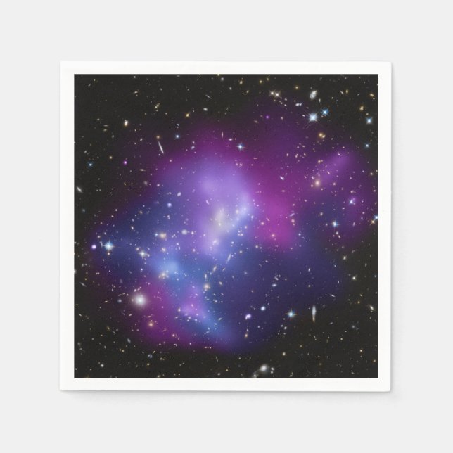 Galaxy Cluster MACS J0717 Serviette (Vorderseite)