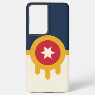 Galaxy Drapeau Coque Samsung S21 Plus de Tulsa, Oklahoma