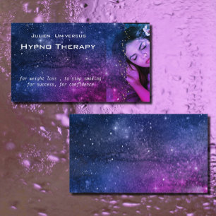 Galaxy Dream für Hypnotherapeuten No2 Visitenkarte
